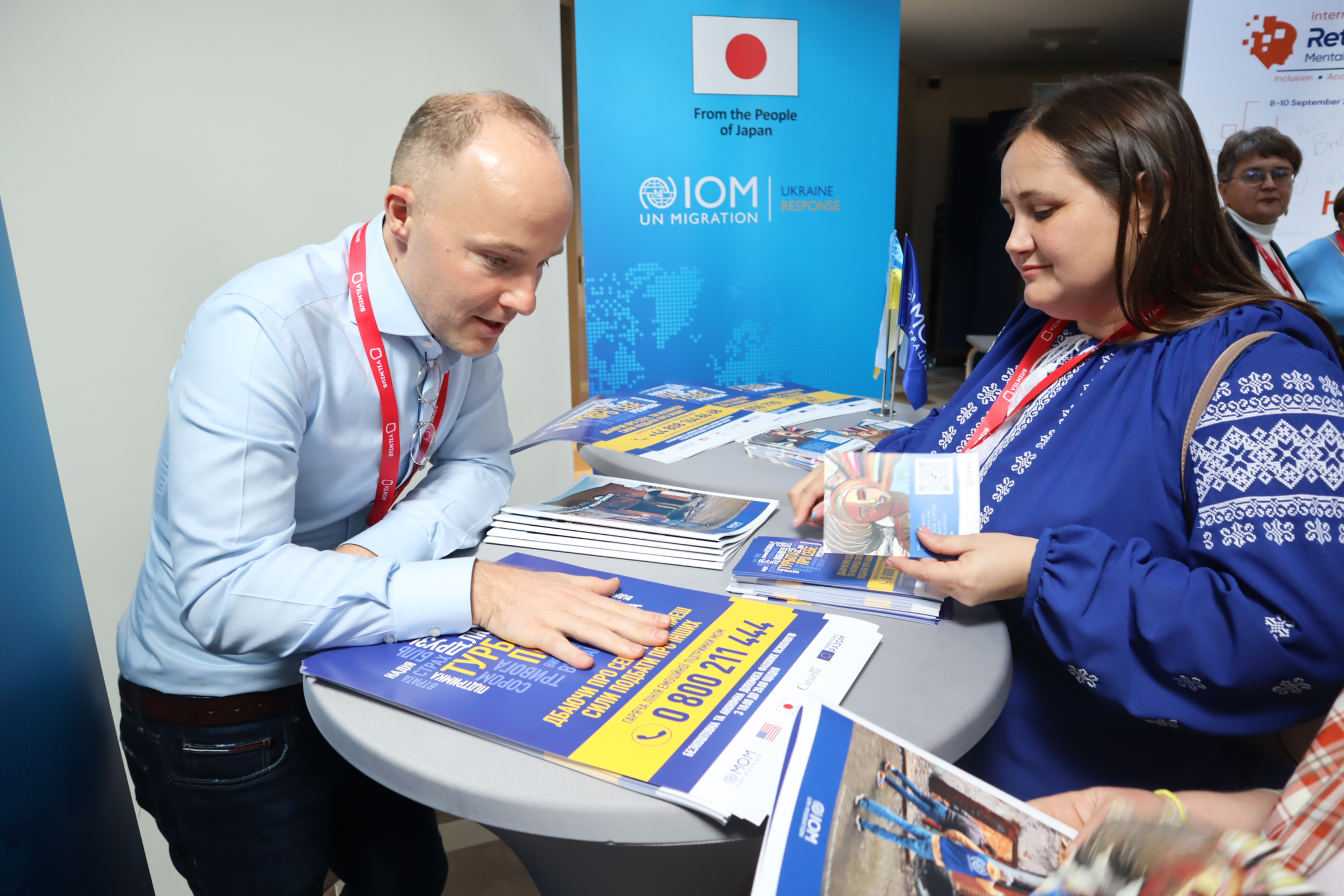 145 Ukrainians participated in the conference.Photo: IOM\Alisa Kyrpychova 
