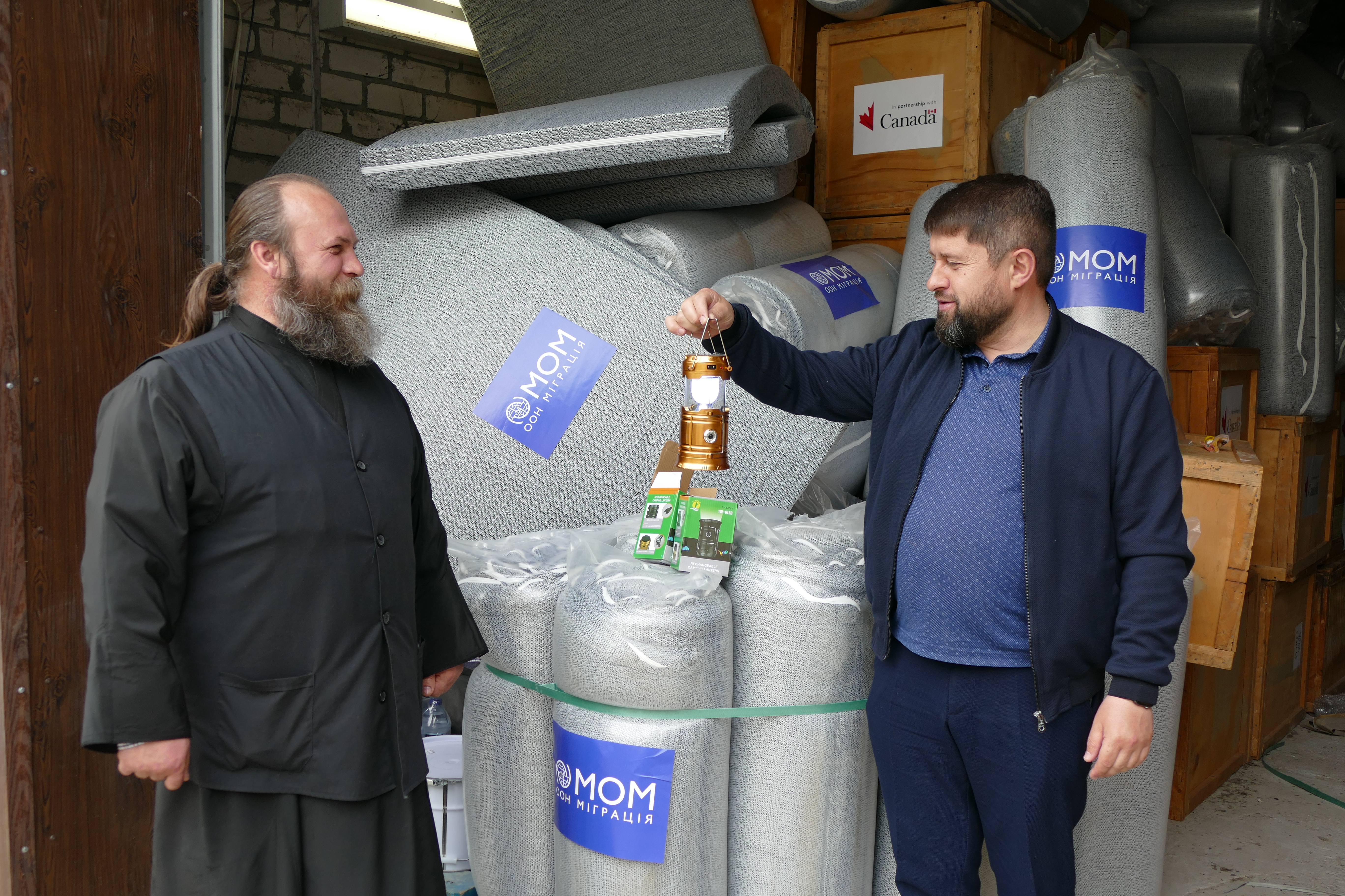 Aid donated to the Orthodox Church of Ukraine